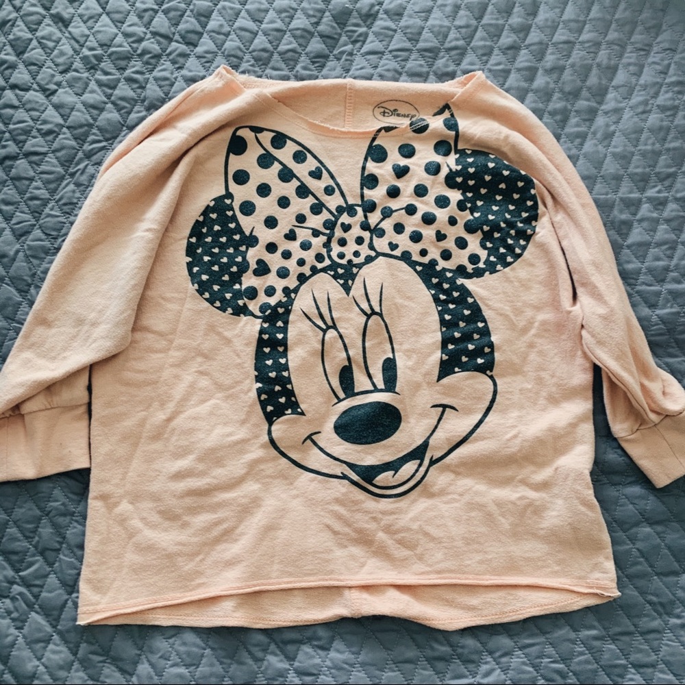 Vintage XL kid/XS or S Disney Minnie Mouse top